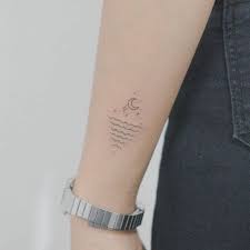 Marine Tattoo Idea Marine Style Models And Meaning To Adopt Tattoos For Guys Simple Tattoos Waves Tattoo
