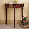 (half rounds) looks like a half circle and is used primarily as decorative trim. 1