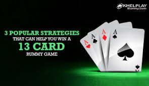 The rules of the game are deceptively simple: 3 Popular Strategies That Can Help You Win A 13 Card Rummy Game