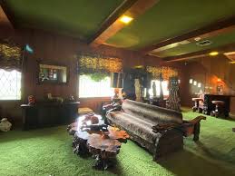 This wild room has deep green shag carpet with some african sculpture and vegetation all over. Why Visit Graceland Elvis The Kings Home