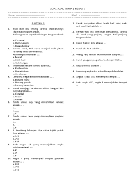 Kalimat ungkapan adalah sebuah kalimat yang terdiri dari 2 kata atau lebih namun biasanya 2, dimana maksud dari kalimat ini adalah untuk pemahaman kalimat ungkapan sebagai denotasi / konotasi berdasarkan pemahaman kalimat yang memiliki 2 artian, maka akan dijelaskan pada. Soal Soal Tema 1 Kelas 2