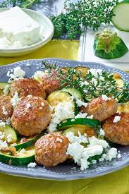 Schnelles Rezept Fur Griechische Hackballchen Mit Zucchini Rezept Schnelle Rezepte Mit Fleisch Rezepte Zucchini Rezepte Schnell
