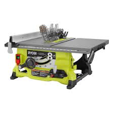 Ryobi 13 Amp 8 1 4 Inch Table Saw The Home Depot Canada