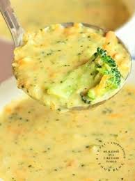 Broccoli Cheddar Cheese Soup Keto Friendly Happily Unprocessed Recipe Cheese Soup Broccoli Soup Recipes Cream Of Broccoli Soup