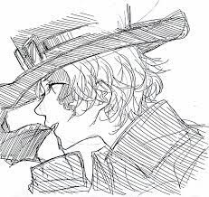 サボさんの横顔 イラスト ワンピースサボ サボ