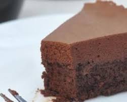 Recette De Gateau Magique Au Chocolat Noir Sans Sucre Recette Recette Gateau Magique Gateau Magique Chocolat Desserts Sans Sucre