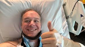 Channel Nine, Triple M host Ben Dobbin nearly left unable to walk after  breaking neck in horrific cycling accident
