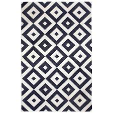 Black And White Modern Rug Jonathan Adler Kilim Gio Black White Handwoven Rug Zinc Door Flat Weave Rug Handwoven Rugs Rugs