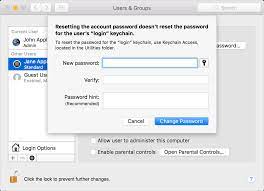 If you forgot your apple id password or you want to reset your icloud password, we'll show you how. Change Or Reset The Password Of A Macos User Account In Macos Mojave Or Earlier Apple Support