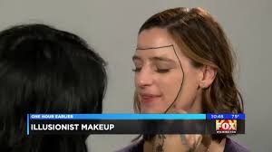 Makeup artist gives WECT News anchor an illusionist look