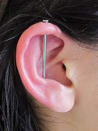 Hey Guys I M Thinking About Getting This Done Vertical Industrial Piercing Also Known As Suicides On Both Ears Anyone Has Them Pierced Any Advice Piercing
