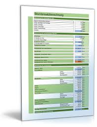 Weitere virengeprüfte software aus der kategorie finanzen bei computerbild. Stundensatzberechnung Editierbare Excel Tabelle Zum Download