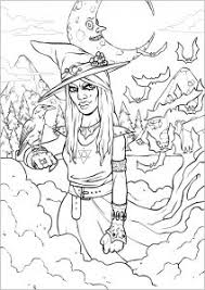 100 scary coloring pages for everyone's favorite halloween. Halloween Coloring Pages For Adults