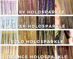 Looking for a salon that will help you donate your hair to wigs for kids? Insta Tinsel Tape In Hair Shimmer Extensions Quick Easy Etsy