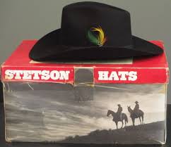 A true american classic, each one is handmade from premium quality 6x quality felt. Vintage Stetson Cowboy Hat Heritage Collection 4x Jbs Black Size 7 1 8 Missouri Hats Cowboy Hats Stetson Cowboy Hats