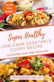 Chicken Vegetable Curry Thm S Gf Df Low Carb Recipe Vegetable Curry Recipes Vegetable Curry Low Carb Vegetables