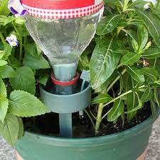 Automatic Drip Self Plant Watering Device Trainedtools Drip Irrigation Irrigation Garden Sprinklers