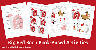 See more ideas about barn, red barn, big red barn. Printable Big Red Barn Book Activities For Preschool