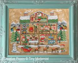 Maybe you would like to learn more about one of these? Tiny Modernist Santa S House Cross Stitch Pattern