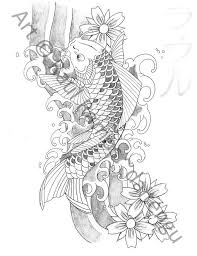 Koi Tattoo Flash Japanese Koi Fish Tattoo Designs Gallery 26 Japanese Koi Fish Tattoo Koi Fish Tattoo Koi Tattoo Design