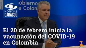 Caracol 2020 caracol televisión y noticias caracol presentan 'el proyecto es colombia' caracol tv caracol tv: El 20 De Febrero Inicia La Vacunacion Del Covid 19 En Colombia Anuncia Duque