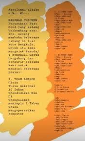 Pt sumber alfaria trijaya tbk or alfamart is a primarily franchised chain of convenience stores from indonesia, with over 10,000 stores across southeast asia. Lowongan Kerja Karomah Chicken Caribengkulu