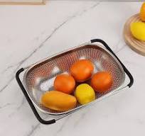Wholesale Hot Sell New Design Stainless Steel Fruit Vegetable Strainer  Basket