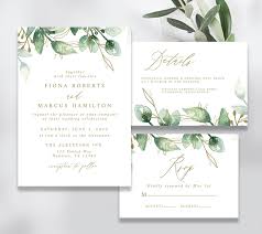 March 18, 2021 / home » download free templates every wedding is the culmination of a beautiful story, celebrating two people's unique reasons for joining their lives together. Editable Templett Printable Eucalyptus Wedding Invitation Set Instant Download Real Gold Foil Printed Invite Leaves In030 Wedding Invite Weddings Invitations Valresa Com