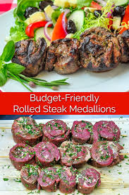 Home recipes ingredients meat & poultry pork. Herb And Garlic Rolled Steak Medallions Infused With Delicious Flavour