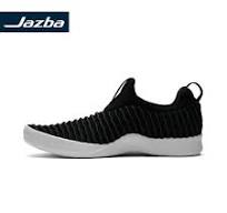 Jazba Lehar Dual Tone Knitted Slip-on Shoes for Men-Black ...