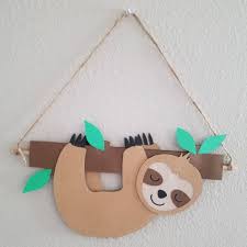 Sloth Diy Craft For Kids Ages 9 And Up Diy Sloth Craft Kit Etsy Animal Crafts For Kids Diy Crafts For Kids Crafts For Kids