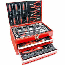 Bruder Mannesmann Ensemble D Outils 155 Pieces Coffret A Outils Complets Avec Images Rangement Outils Boite A Outils Chariot De Manutention