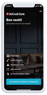 Unicredit bank romania este parte a grupului unicredit. Activare Mobile Banking