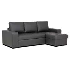 Des promotions toute l'année sur conforama ! Canape D Angle Convertible Et Reversible 4 Places Romy Coloris Noir En Pu Vente De Canape D Angle Conforama