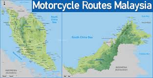 This map displays the west coast express route, stations, and points of transfer. Best Motorcycle Routes In Malaysia Rider Chris