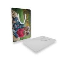 Aluminum One Sided Sublimation Bookmark - 2" x 3"
