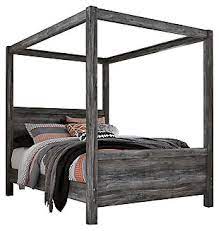 Baystorm gray queen panel double underbed storage bed. Baystorm Queen Poster Bed Ashley Furniture Homestore