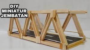 Maybe you would like to learn more about one of these? Diy Membuat Miniatur Jembatan Dari Stik Es Krim Youtube