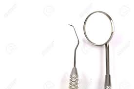Dental Tools And Equipment On Dental Chart