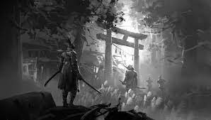pin by j m on sekiro shadows die twice samurai artwork dark fantasy art japanese art prints