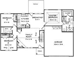 Ranch modular homes floor plan directory. Split Bedroom Ranch With Bonus 3653dk Architectural Designs House Plans