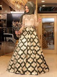 اروع فساتين سهرة سوارية للمحجبات 2018 2019 Echo Moda Green Evening Dress Evening Dresses Dresses