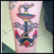 Hold Fast Anchor American Traditional Tattoo By Dustin Leach Jpg 1632 1632 Traditional Anchor Tattoo Tatoo Designs American Traditional Tattoo