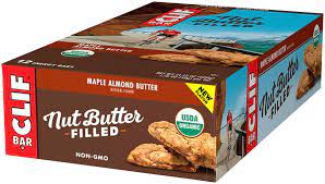 A friend of mine, who picks pecans every year, brought me some of these yummy bars along with a sack of pecans. Clif Bar Nut Butter Filled Bar Maple Almond Butter Box Of 12 168008 Bikesale Com