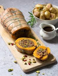 It's the perfect dish for christmas dinner or a sunday roast. Festive Butternut Roast The Ultimate Vegetarian Christmas Dinner