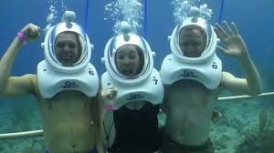 Sea Trek Helmet Dive In St Thomas From The Disney Fantasy Youtube