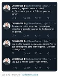 Para nadie era un secreto que natalia téllez y chumel torres salían, aunque lo que ahora sí es un hecho es que desde hace un tiempo ostentan el título de novios. Carlota Emperatriz On Twitter Since 2016 He Hosts The Show Chumel Torres On Hbolatino Hbolat Even Using That Platform To Say Things That Maybe Could Be Not Totally Understood By English Speakers But