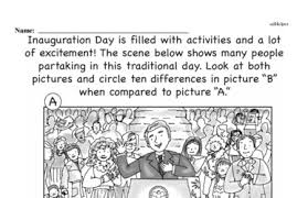 Barack obama made history that inauguration day tuesday, january 20, 2009, when he became america's first black president. Inauguration Day 2021 K 6 Activities Free Pdf Printables Edhelper Com