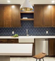 Https Www Fireclaytile Com Blog Full Project Spotlight Vibing In Blue Velvet Kitchen Tiles Design Blue Interior Design Kitchen Remodel Layout