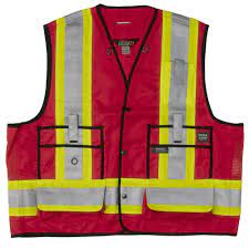Arpentage, canada et nous offrons des informations liées à l'emploi telles que les salaires & taxes. Work King S31311 Veste D Arpenteur De Securite Rouge M Bureauengros Com
